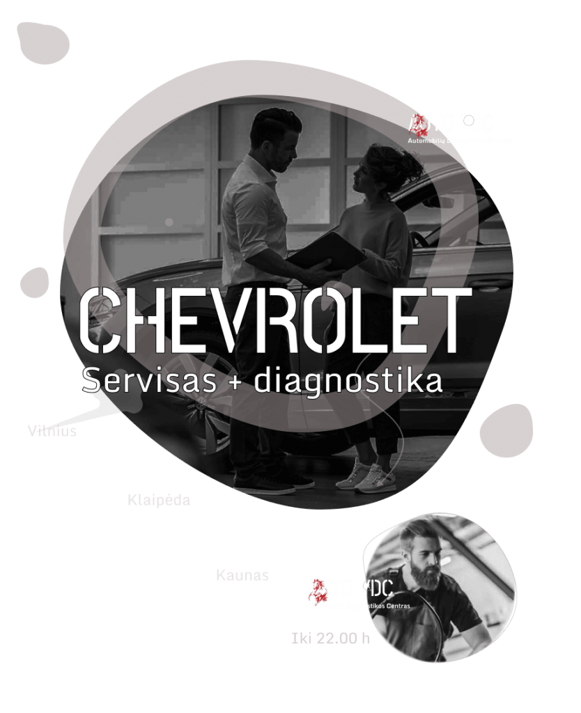 chevrolet diagnostika patikra pries pirkima kaune vilniuje klaipedoje