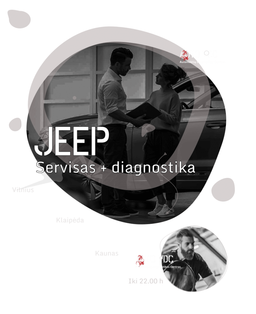 jeep diagnostika patikra pries pirkima kaune vilniuje klaipedoje
