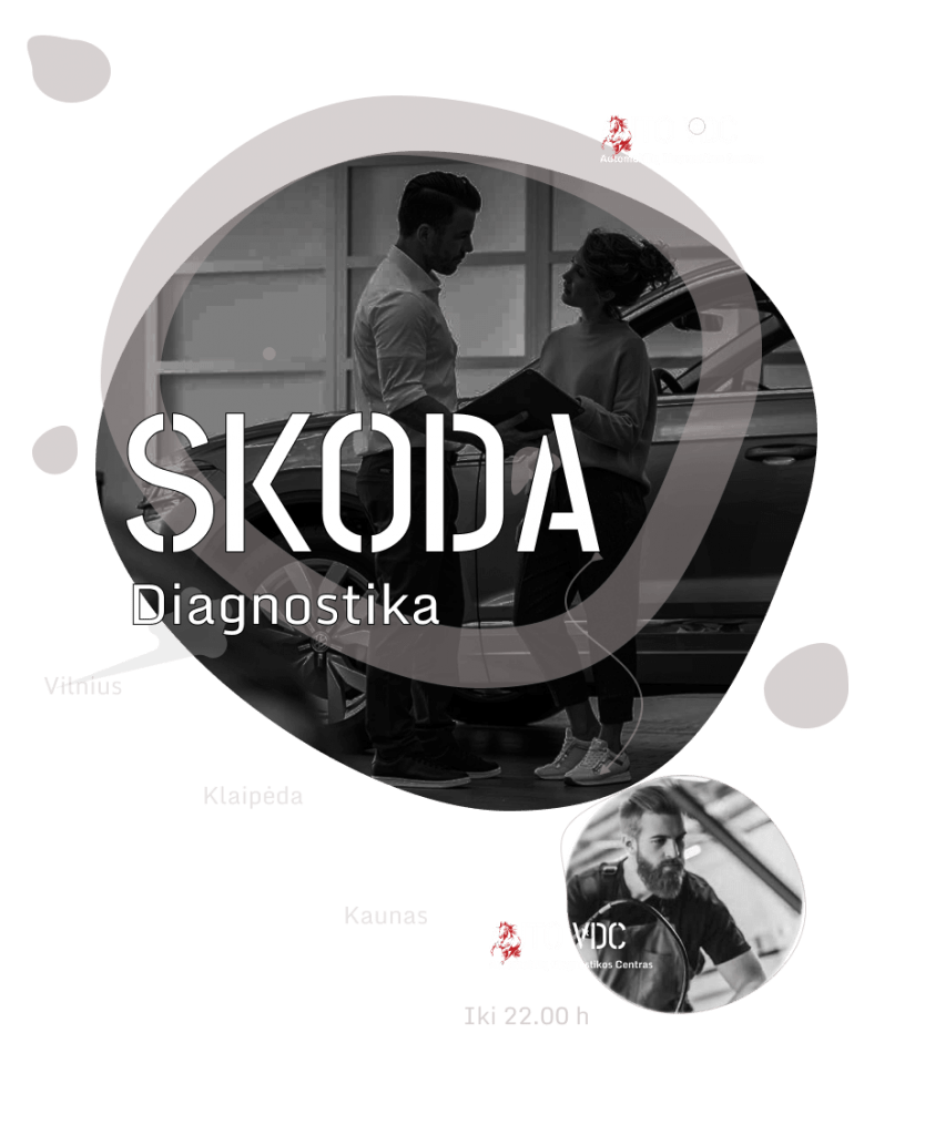 skoda diagnostika patikra pries pirkima kaune vilniuje